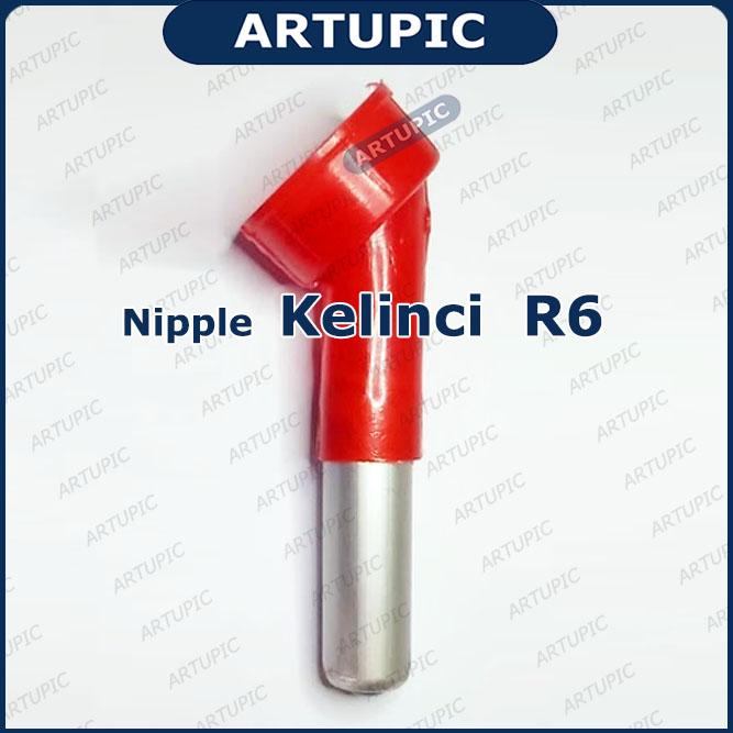 Gambar NIPPLE KELINCI R6 nipel kelinci kucing dobel double kelereng bejubel - Merah dari Artupic Peralatan Peternakan undefined Tokopedia