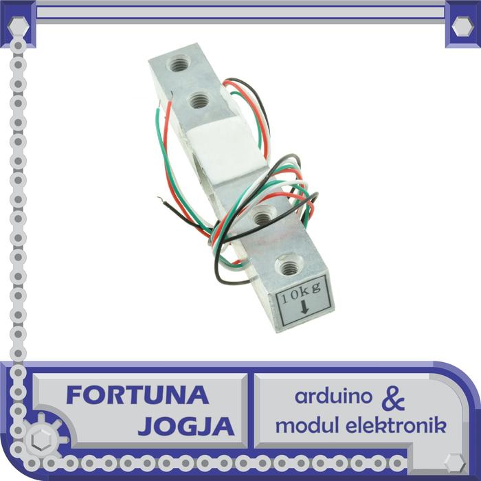 Gambar Load Cell 10kg Sensor Berat Weight Sensor Strain Gauge 4 Kabel dari Fortuna Jogja undefined Tokopedia