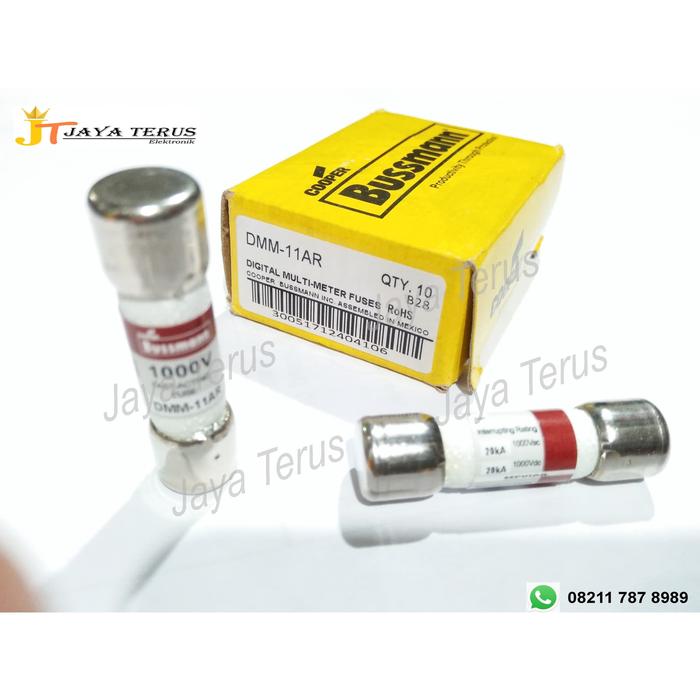 Gambar BUSSMAN ORI DMM-11AR FUSE 440MA 1000V for Fluke Multimeter FUSE dari Jaya Terus Electronic undefined Tokopedia