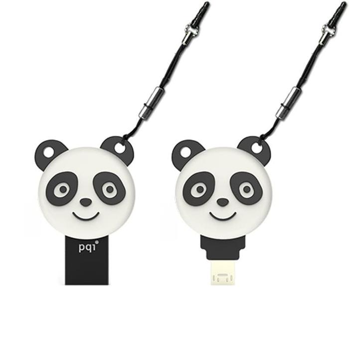 Gambar PROMO GARAGE SALE!!! PQI Connect 304 Panda (OTG Android USB 3.0) 8GB dari Blessing Store Indonesia undefined Tokopedia