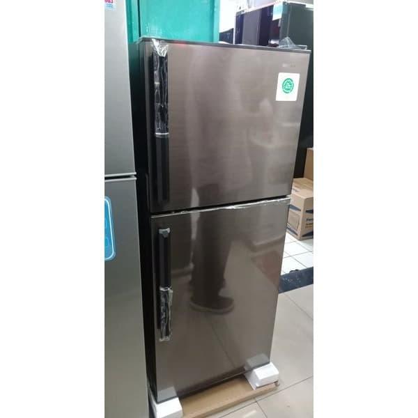 Gambar SHARP SJ-246GC Kulkas 2 Pintu 205 L Shine Series Handle SJ246GC Resmi dari tokopesonaelektrik undefined Tokopedia