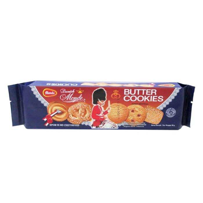 Gambar Monde Butter Cookies 90gr - Biskuit Kukis Mentega dari TOKO MURSALIM undefined Tokopedia