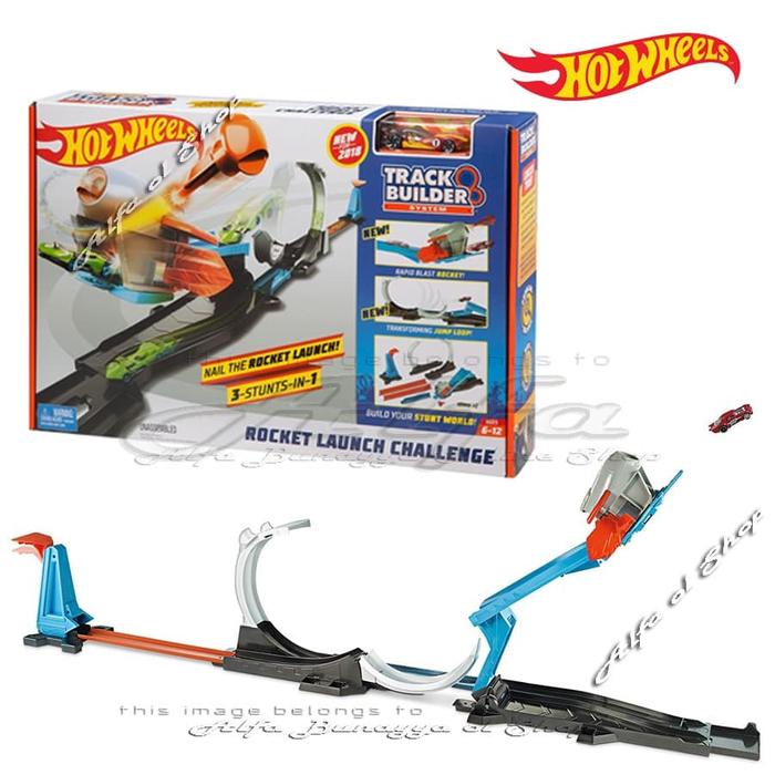 Gambar Hot Wheels Rocket Launch Challenge - Hotwheels Track Set Action dari SeruniShop_NEW undefined Tokopedia