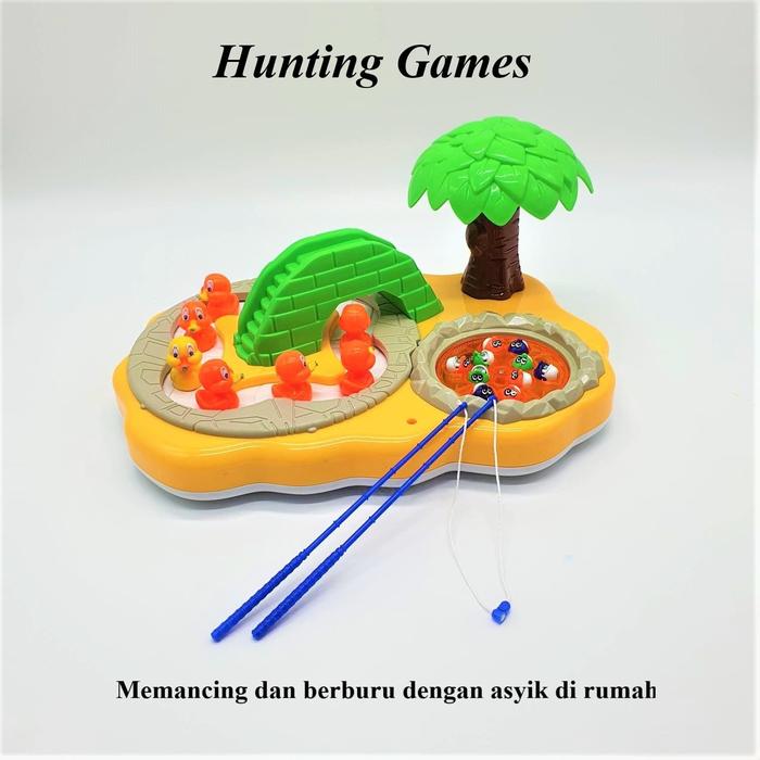 Gambar Toko Mainan ALFA Hunting Games Fish and Duck B/O BP6112 dari tokomainanalfa undefined Tokopedia