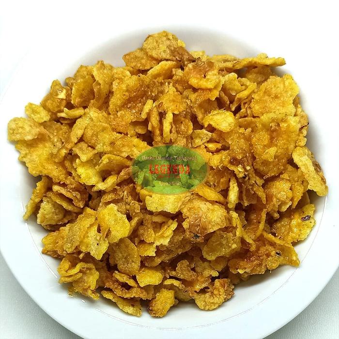 Gambar Emping Jagung Geprek Gurih Spesial 250gr dari Legenda Snack undefined Tokopedia