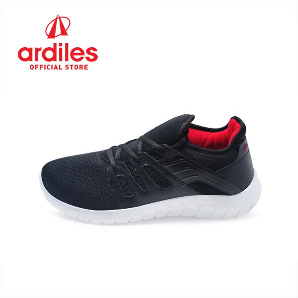 Gambar Ardiles Men Jammar Sepatu Running - Hitam Merah - Hitam Merah, 38 dari Ardilesofficial undefined Tokopedia