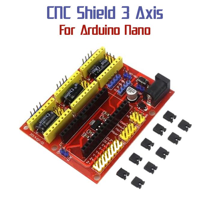 Gambar Arduino CNC Shield V3 Laser Cuting 3D Printer Belum termasuk Driver - NANO Shield dari Rajacell Bekasi undefined Tokopedia
