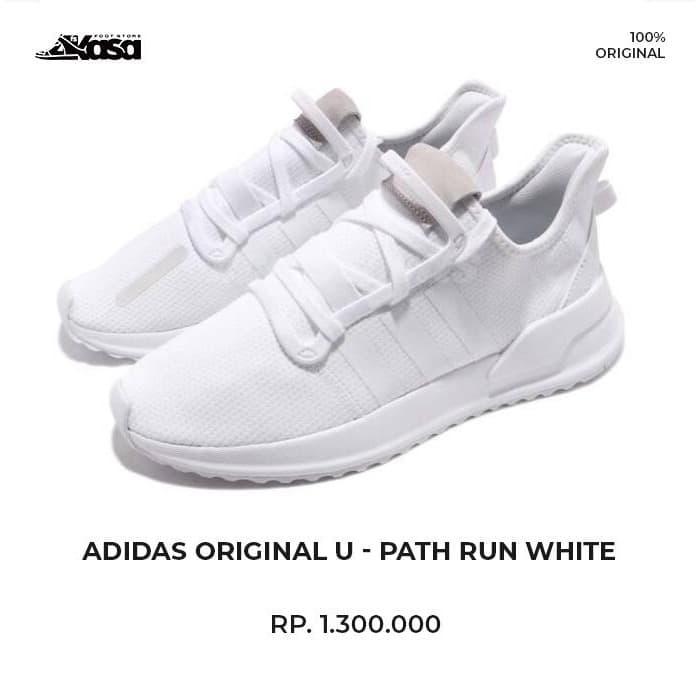 white adidas u path run