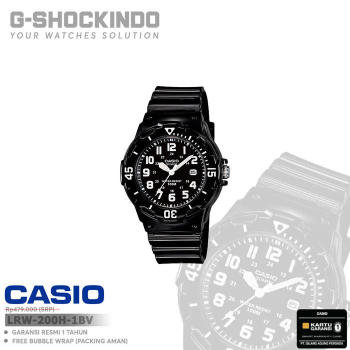 Gambar Casio LRW-200H-1BV / -1EV / -2BV / -2CV / -2E2V / -2E3V / -2EV / -3CV - LRW-200H-1BV dari G-Shock Indo undefined Tokopedia