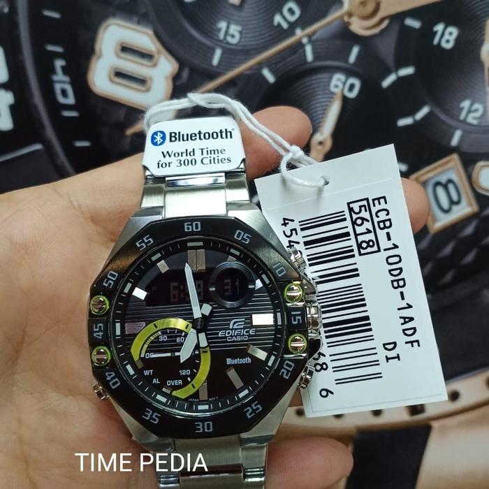 Jual JAM TANGAN PRIA CASIO EDIFICE ECB-10DB-1ADF ORIGINAL BLUETOOTH -  Jakarta Utara - Time Pedia | Tokopedia