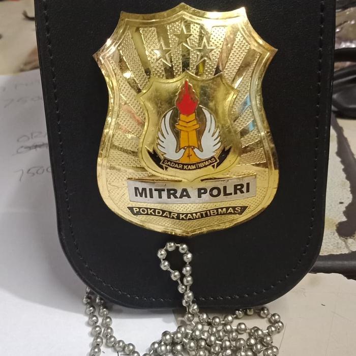 Jual Dompet Kta Kalung Lencana Mitra Polri Pokdar Kamtibmas Jakarta Pusat Sakaruhun Tokopedia
