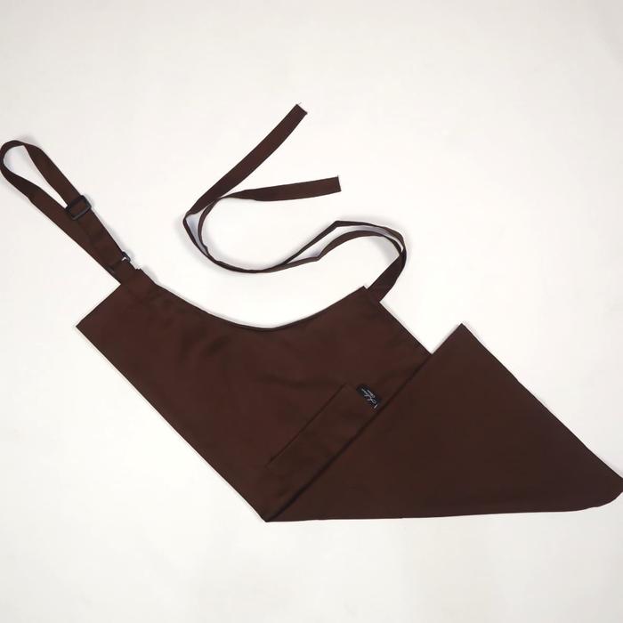 Gambar Celemek Apron Barista Barbershop Salon Chef Kitchen - Hijau Starbuck - Coklat Tua, polos dari hadriancollectionstore undefined Tokopedia
