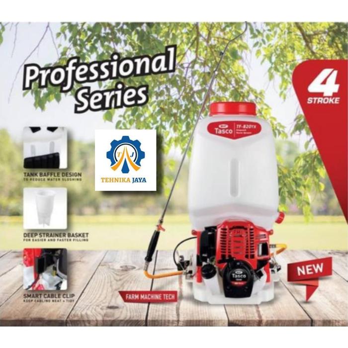 Gambar Power Sprayer Engine 4 Tak TASCO TF 820 TX 37.7cc Alat Semprot Hama dari TEHNIKA JAYA undefined Tokopedia