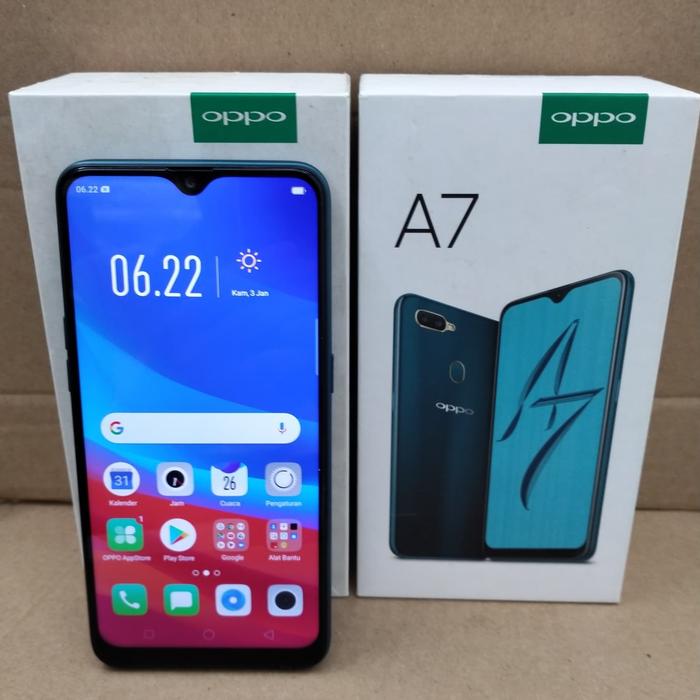 Jual Oppo A7 Ram 3 64 Gb Second Lengkap Garansi Resmi Oppo Jakarta Barat Topsell Online Tokopedia