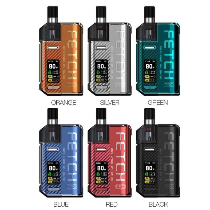 Gambar Pod 100% ORIGINAL Smok Fetch Pro 80W - Authentic Vape siap pakai - Abu-abu dari MyBestshops undefined Tokopedia