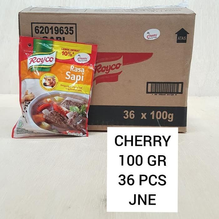 Jual Royco Beef Sapi 100gr 100 Gr 1 Dus Karton 36 Pcs Jne Kargo Kab Banyumas Toko Cherry Purwokerto Tokopedia