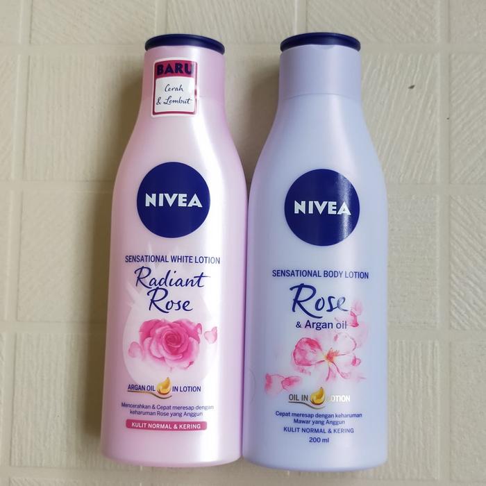 Jual Nivea Body Lotion 200 Ml Pink Kota Banjarmasin Mochi Mochi Tokopedia