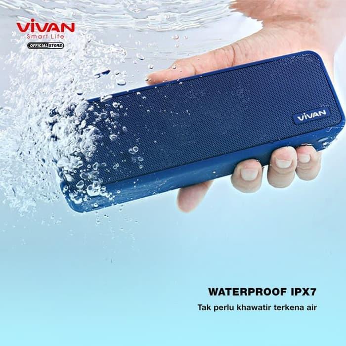 Gambar VIVAN VS20 Speaker Bluetooth Waterproof IPX7 20W MicroSD AUX TWS dari ELtama undefined Tokopedia