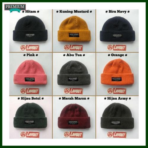 ORIGINAL ~ LAYOUT BEANIE HAT 