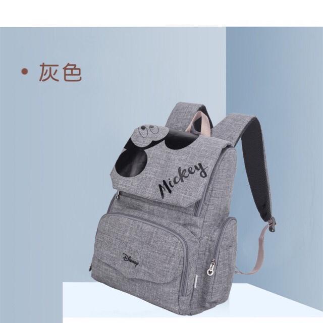 Gambar Original Diaperbag Disney ( Mickey and Minnie) - GRAY dari Midasbylianaly undefined Tokopedia