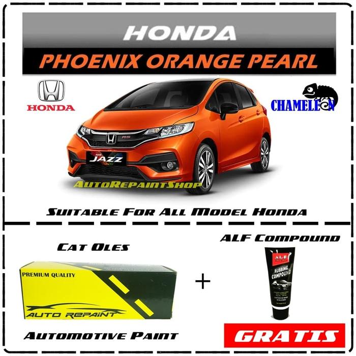 Promo Honda Poenix Orange Pearl Automotive Paint Cat Oles Chameleon Ngl Kab Bogor Auto Repaint Shop Tokopedia