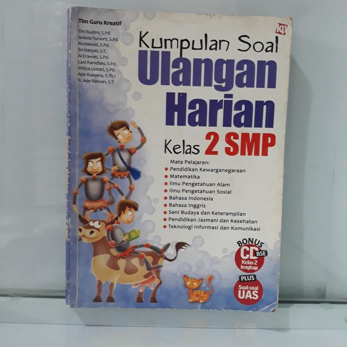 Jual Kumpulan Soal Ulangan Harian Kelas 2 Smp Kota Tangerang Sweetbookstore Tokopedia