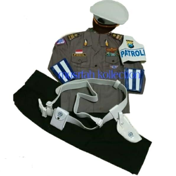 Gambar Baju Polisi Lengkap - 11-12 tahun, Baju Komplit dari Musrifahcollection undefined Tokopedia