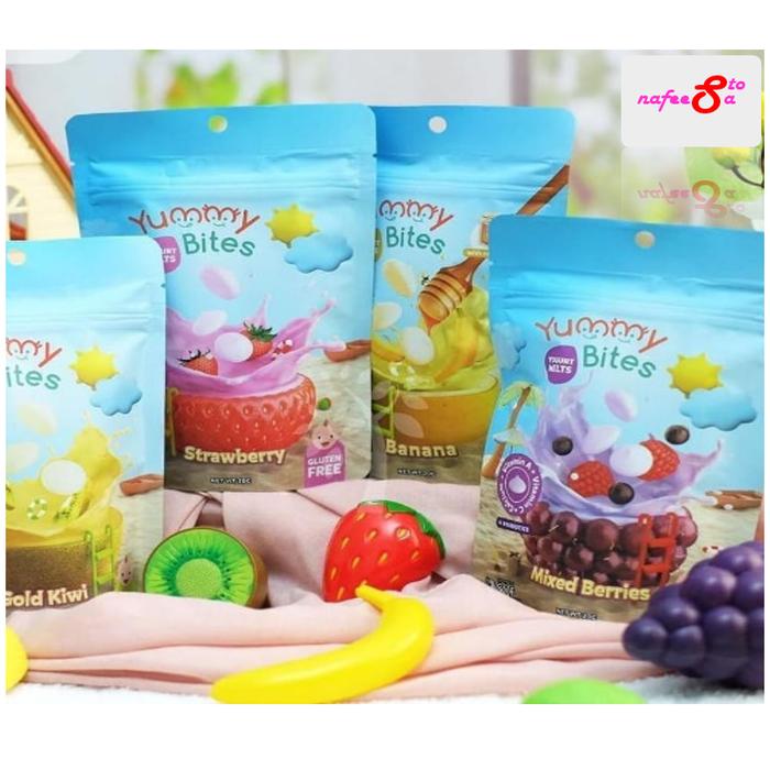 Gambar Yummy Bites Yogurt Melt Baby - banana dari Nafeezaashop_NEW undefined Tokopedia