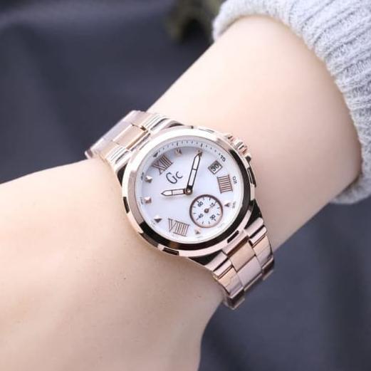 Gambar jam tangan WANITA, GC GUESS COLLECTION ,SECOND DIAL RANTAI - rosegold dari cherwind shop undefined Tokopedia