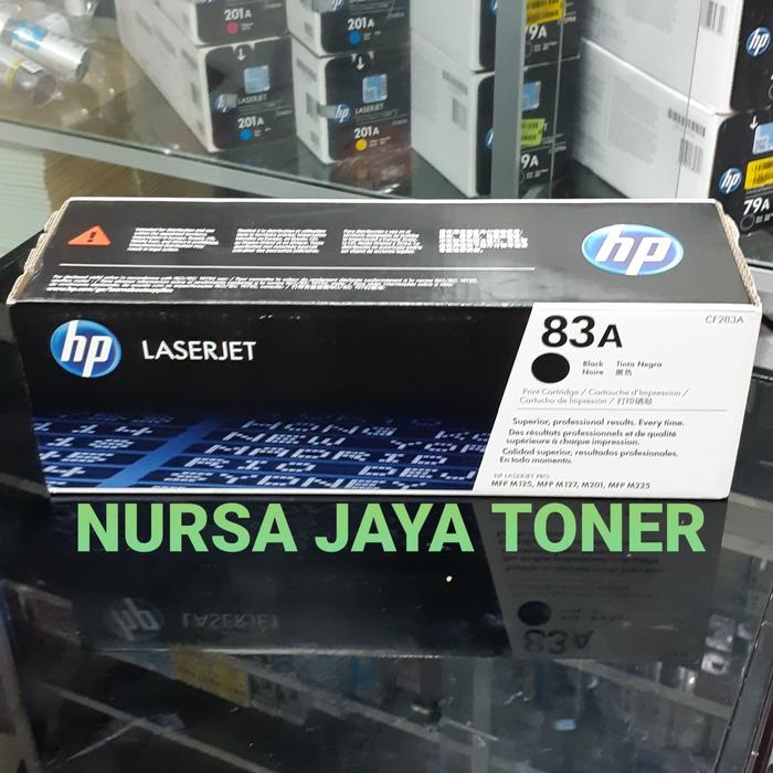 Gambar Toner HP 83 A LaserJet HP ORIGINAL - Hitam dari Nursa Jaya Toner undefined Tokopedia