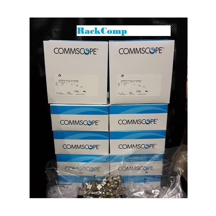 Jual AMP konektor RJ45 CAT6 Commscope Connector RJ 45 Cat 6 Original ...