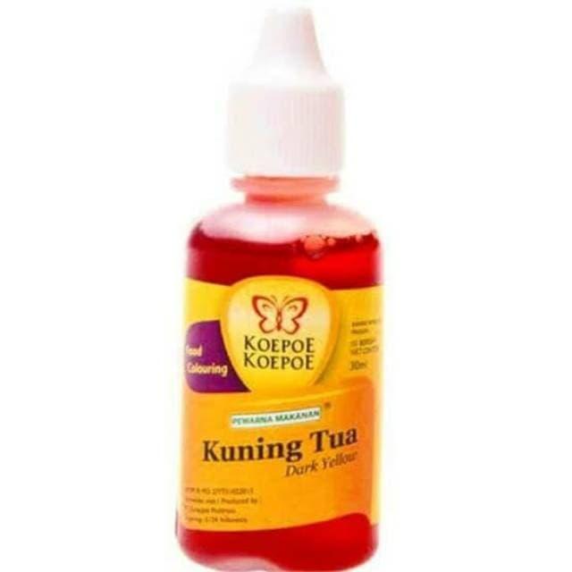 Gambar Koepoe Koepoe Pewarna Kuning Tua 30ml/botol dari Alicia Homeware Shop undefined Tokopedia