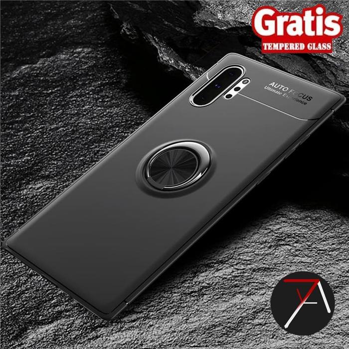 Gambar Samsung Galaxy Note 10 Plus 10Plus Invisible I Ring iRing Soft Case - Merah dari 17 Agustus Case undefined Tokopedia