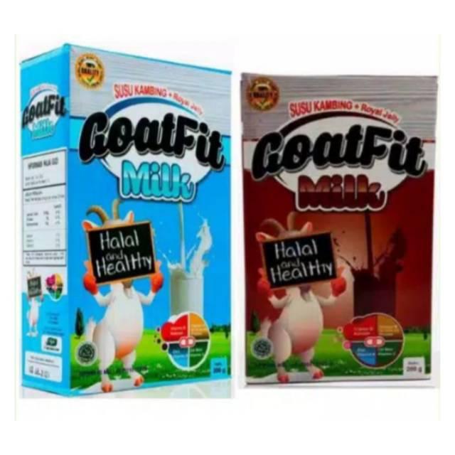 Gambar Susu Kambing Etawa Full Cream Gomars Goatfit Plus Royal Jelly Anti Ale - GOATFIT 200GR dari Toko Fadiyah Tokped undefined Tokopedia