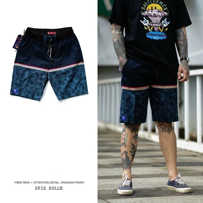 Gambar celana pendek pria celana santai / pantai surfing - Model 1, M dari BACKTRUE official undefined Tokopedia