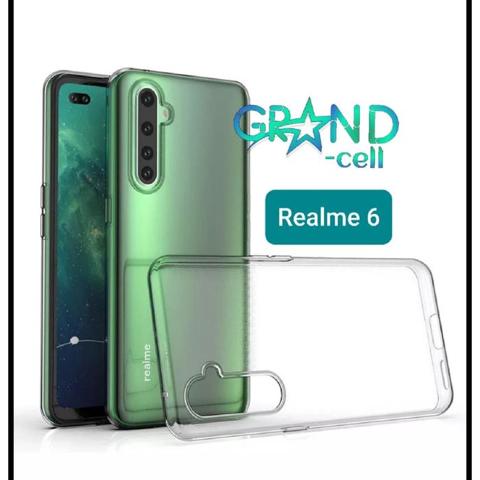 Gambar PREMIUM CLEAR CASE REALME 6 TPU HIGH QUALITY GEL SILIKON SOFT CASE dari Grand-cell undefined Tokopedia