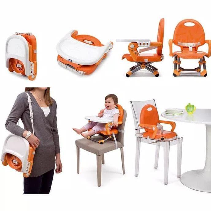 Jual Chicco Pocket Snack Booster Seat Kursi Makan Lipat Bayi