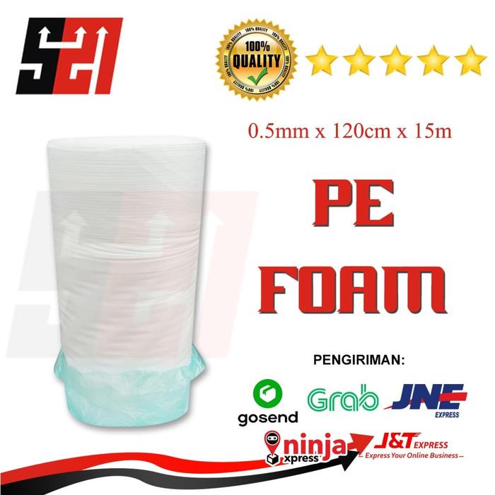 Gambar PE Foam Sheet 0.5mmx120cmx15m dari Toko Sarana21 undefined Tokopedia