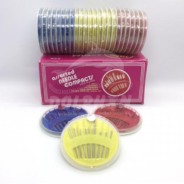 Jual Per Dus Jarum Jahit Tangan Piring Compact Murah Toples Bulat Kab Banyumas Dolphin Purwokerto Tokopedia