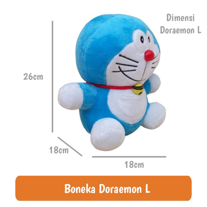 Gambar Boneka Doraemon size M / L / XL - L dari MyBearOnline undefined Tokopedia