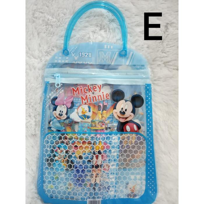 Gambar SET ALAT TULIS ANAK SET 6 in 1 SET SOUVENIR BINGKISAN ULANG TAHUN ANAK - MOTIF E dari bunda alya babyshop undefined Tokopedia