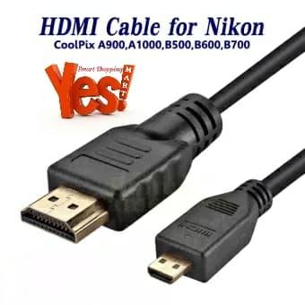 Jual Kabel HDMI Tipe D Kamera Nikon J5 V3 A1000 AW130 B700 L840