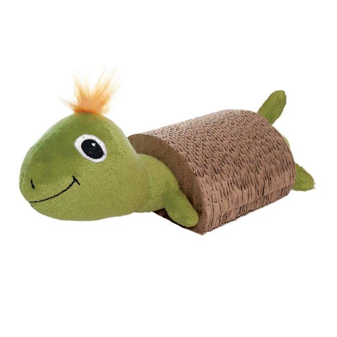 Gambar KONG Cat Scratcher with Toy - Turtle dari Lush Pets Co. undefined Tokopedia
