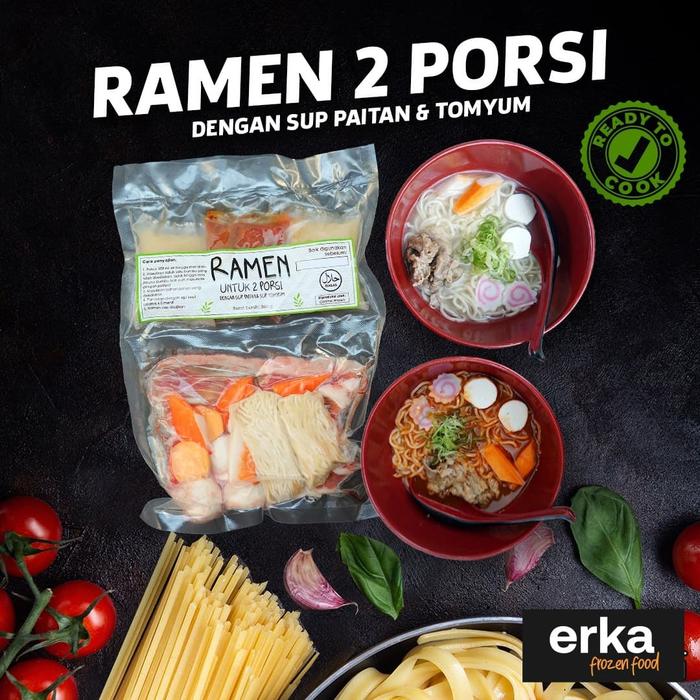 Gambar Ramen 2 Porsi (Frozen Food) dari Erka Frozen Food undefined Tokopedia