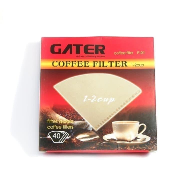 Gambar GATER V60 Coffee Filter F-801 | Kertas Penyaring Kopi Paper Filter dari rantang online official undefined Tokopedia