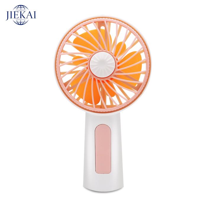Gambar Kipas Angin Mini Portable Genggam Tangan Rechargeable USB Fan - Merah Muda dari PT.JIEKAI undefined Tokopedia
