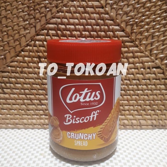 Gambar LOTUS Biscoff crunchy biscuit spread 380 gram | selai olesan biskuit dari Totokoan2_NEW undefined Tokopedia