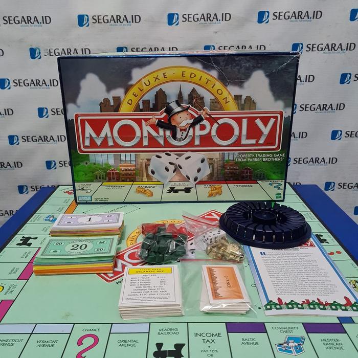 Gambar Board Game - Monopoly Deluxe Edition by Hasbro dari Segara Indonesia Games undefined Tokopedia