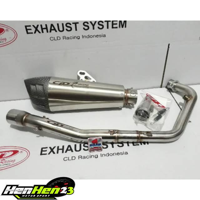 Gambar KNALPOT CLD Racing HONDA SONIC 150R SHARK SERIES dari henhenmotor23 undefined Tokopedia