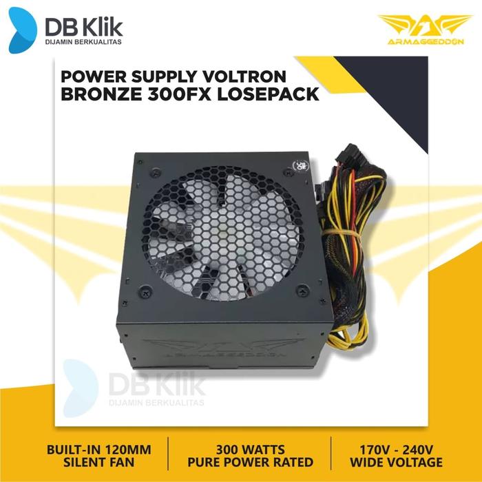 Power Supply Armaggeddon Voltron Bronze 300FX Losepack